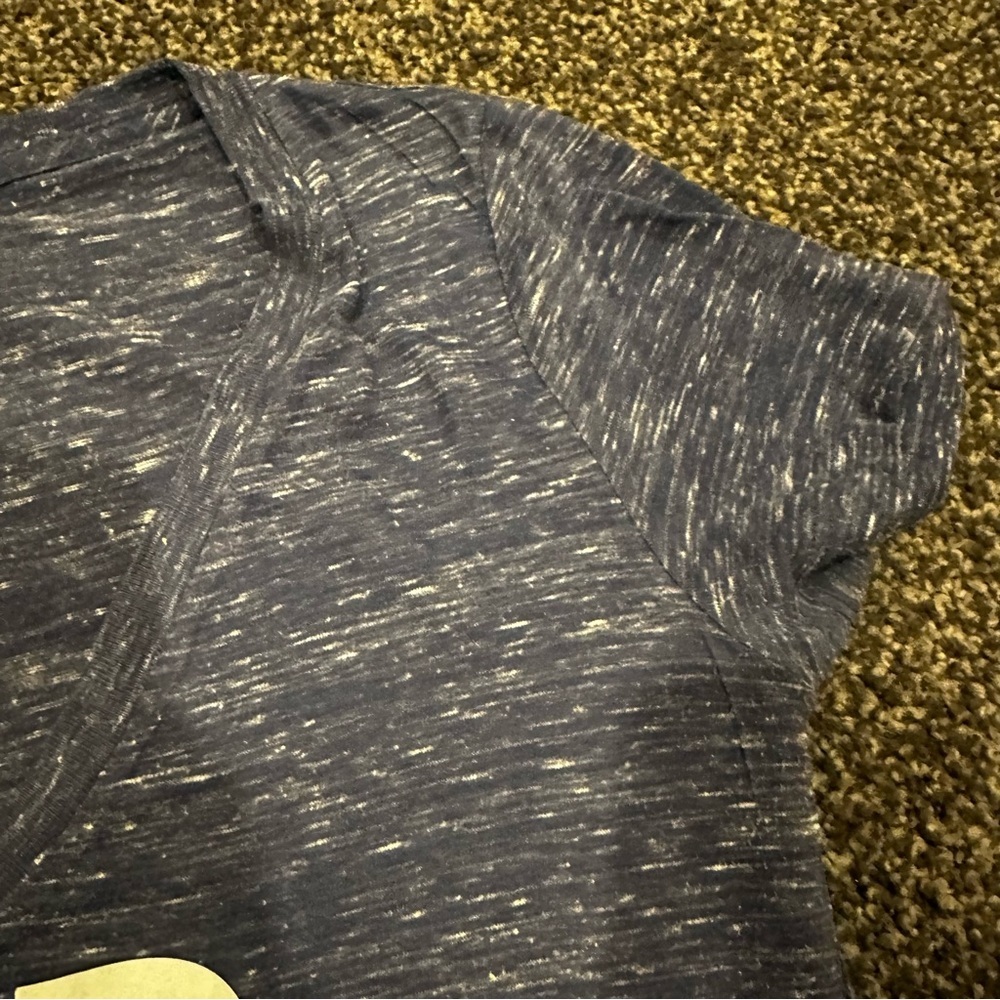 Saint Barth Blue V-Neck T-Shirt - Picture 7 of 12